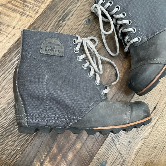 Sorel Wedge Lexie PDX boots Wm 9.5 - Picture 3 of 9